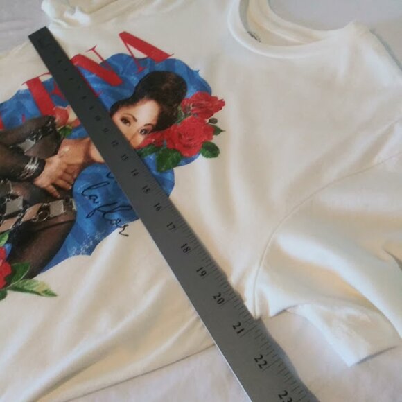Selena Official Merchandise Women's size M white multicolored T-Shirt - Picture 8 of 13